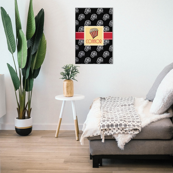 Movie Theater 20x30 Wood Print - In Context