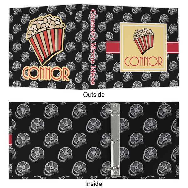 Movie Theater 3 Ring Binders - Full Wrap - 2" - APPROVAL