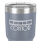 Movie Theater 30 oz Stainless Steel Ringneck Tumbler - Grey - Close Up