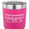 Movie Theater 30 oz Stainless Steel Ringneck Tumbler - Pink - CLOSE UP