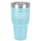 Movie Theater 30 oz Stainless Steel Ringneck Tumbler - Teal - Front
