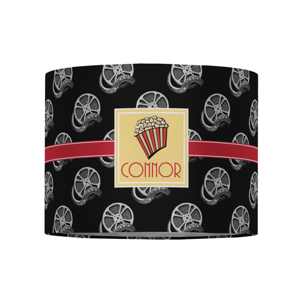 Movie Theater 8" Drum Lampshade - FRONT (Fabric)