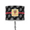 Movie Theater 8" Drum Lampshade - ON STAND (Poly Film)