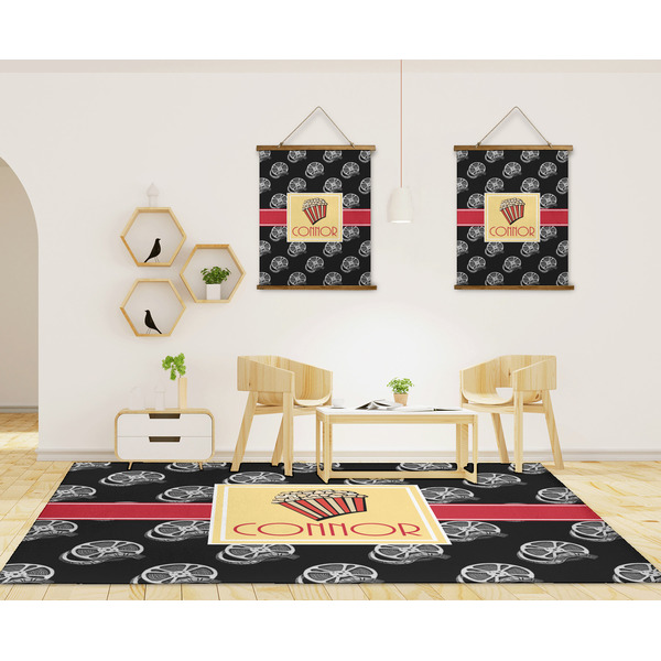 Movie Theater 8'x10' Indoor Area Rugs - IN CONTEXT