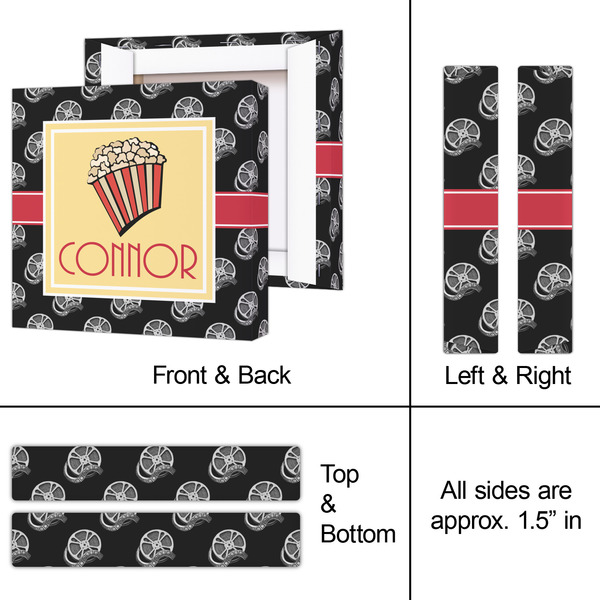 Movie Theater 8x8 - Canvas Print - Approval