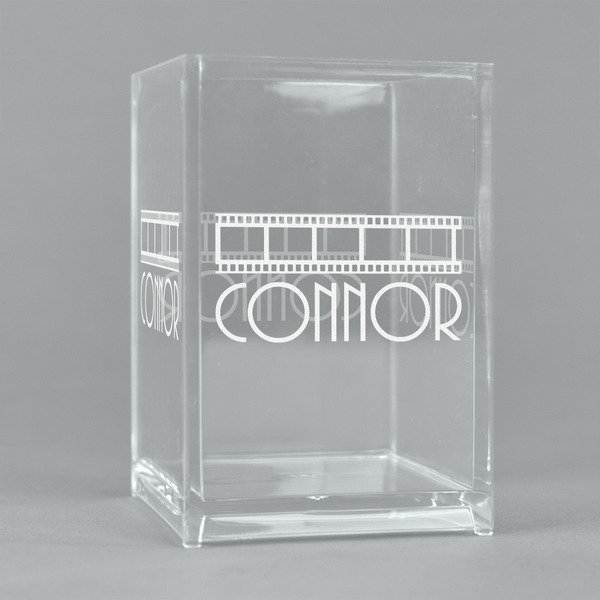Custom Movie Theater Acrylic Pen Holder (Personalized)