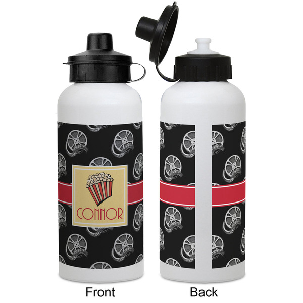 Movie Theater Aluminum Water Bottle - White APPROVAL