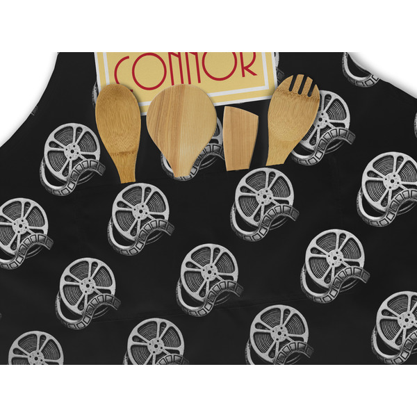 Movie Theater Apron - Pocket Detail with Props