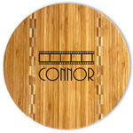 Movie Theater Bamboo Cutting Board (Personalized)