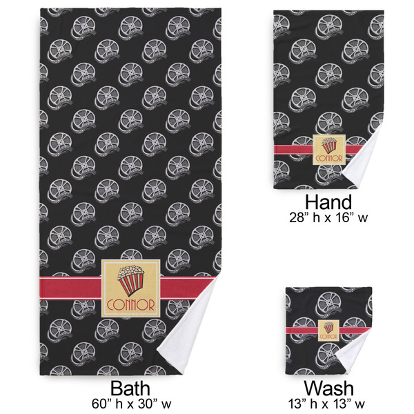Movie Theater Bath Towel Sets - 3-piece - Approval