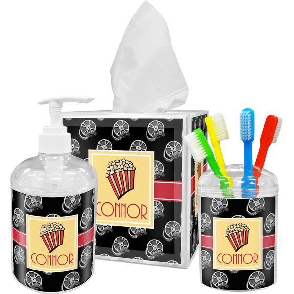 Movie Theater Bathroom Accessories Set (Personalized)