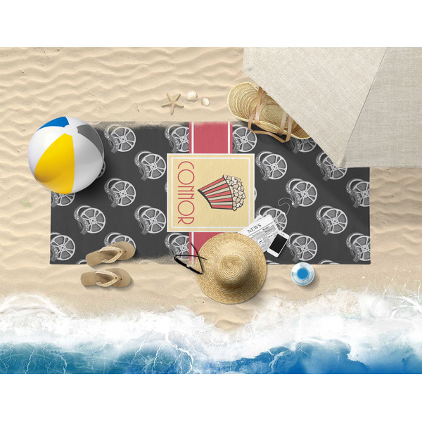 Movie Theater Beach Towel Lifestyle