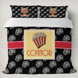 Movie Theater Duvet Cover Set - King (Personalized)