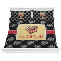 Movie Theater Comforter Set - King w/ Name or Text