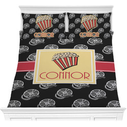 Movie Theater Comforter Set - Full / Queen w/ Name or Text