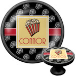 Movie Theater Cabinet Knob (Black) (Personalized)
