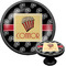 Movie Theater Cabinet Knob (Black) (Personalized)