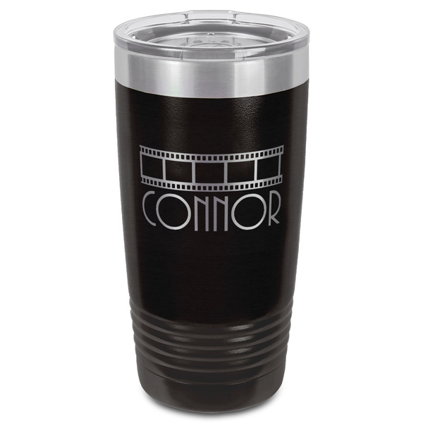 Movie Theater Black Polar Camel Tumbler - 20oz - Front