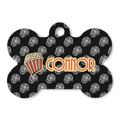 Movie Theater Bone Shaped Dog ID Tag (Personalized)