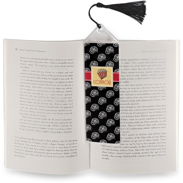 Movie Theater Bookmark with tassel - In book