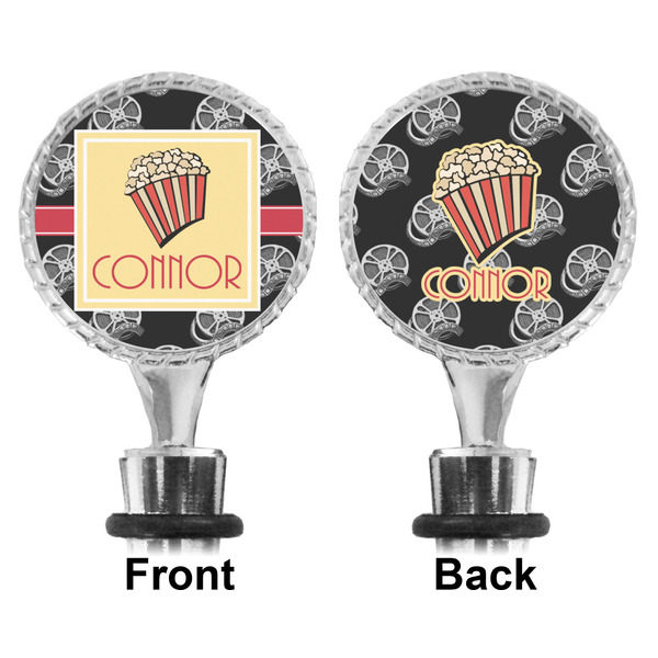 Movie Theater Bottle Stopper - Front and Back
