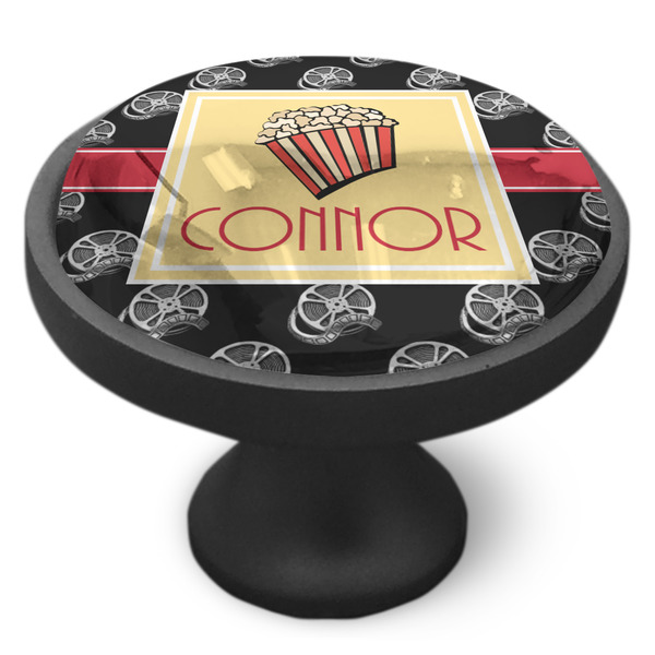 Movie Theater Cabinet Knob - Black - Side