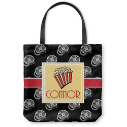 Movie Theater Canvas Tote Bag - Medium - 16"x16" w/ Name or Text