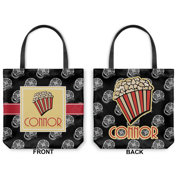 Movie Theater Canvas Tote - Front and Back