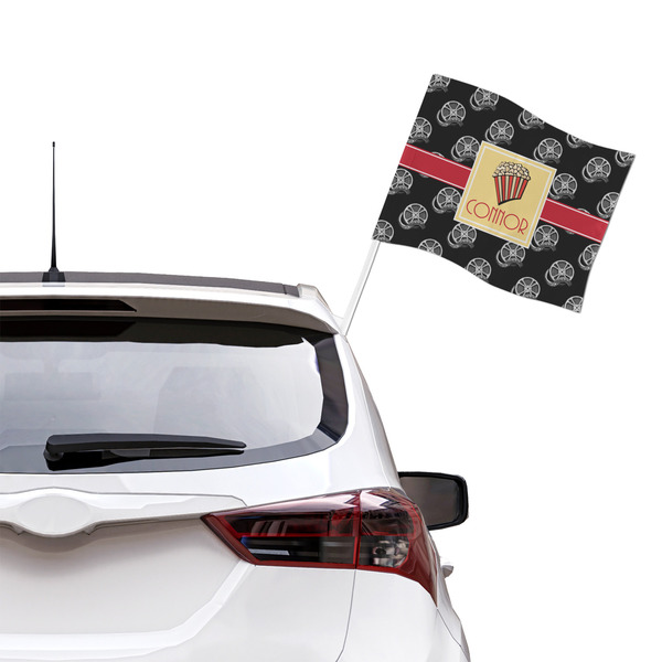 Movie Theater Car Flag - Large - LIFESTYLE