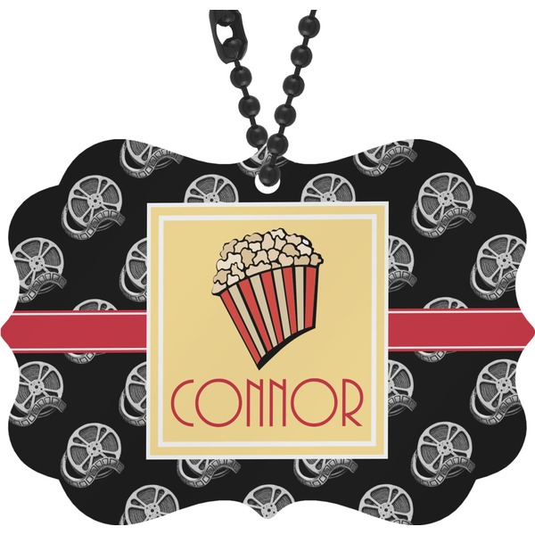 Custom Movie Theater Rear View Mirror Charm (Personalized)