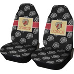Movie Theater Car Seat Covers (Set of Two) w/ Name or Text
