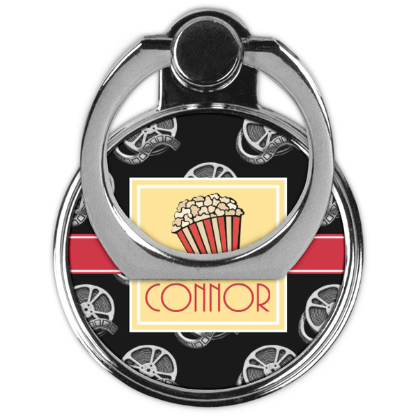 Movie Theater Cell Phone Ring Stand & Holder - Front (Collapsed)
