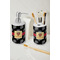 Movie Theater Ceramic Bathroom Accessories - LIFESTYLE (toothbrush holder & soap dispenser)