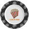 Movie Theater Ceramic Plate w/Rim