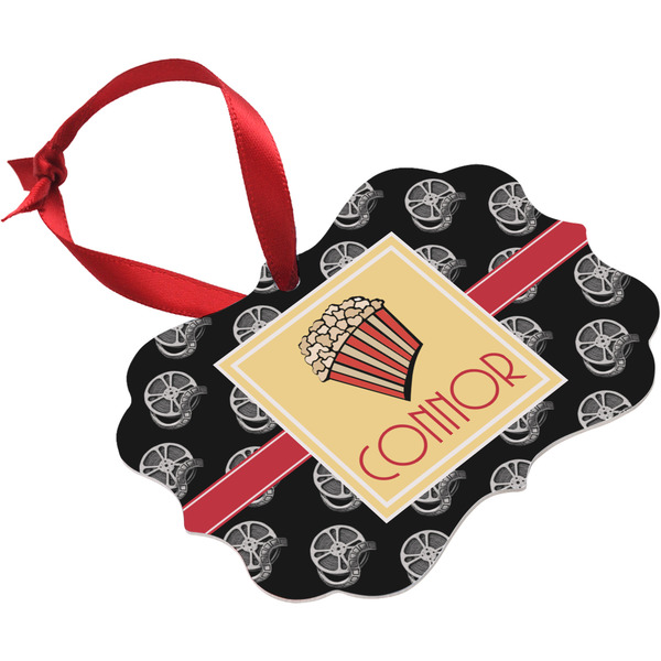 Movie Theater Christmas Ornament (Angle View)