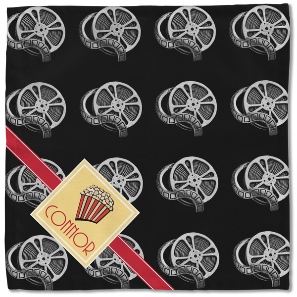 Movie Theater Cloth Napkins - Personalized Lunch (Single Full Open)