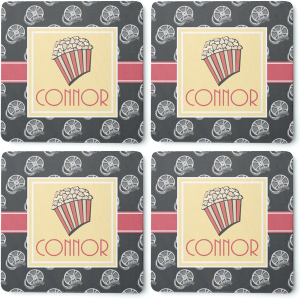 Movie Theater Coaster Rubber Back - Apvl