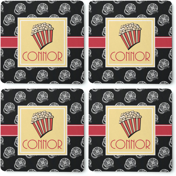 Movie Theater Coaster Rubber Back - Apvl