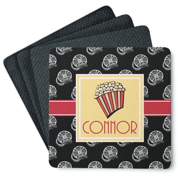 Movie Theater Coaster Rubber Back - Main