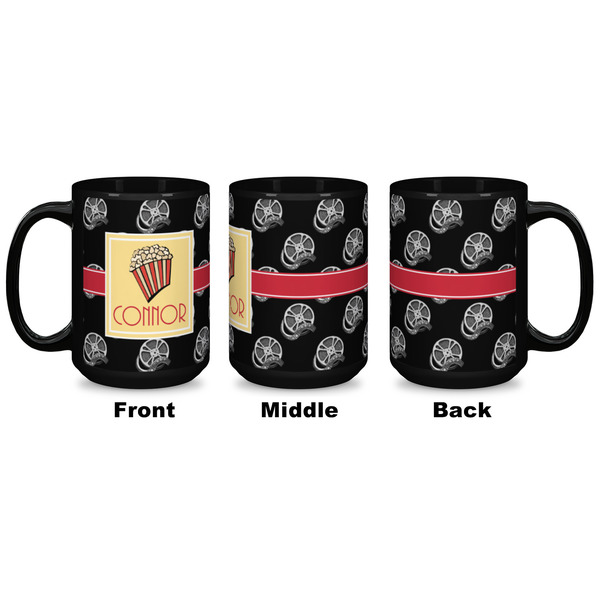 Movie Theater Coffee Mug - 15 oz - Black APPROVAL