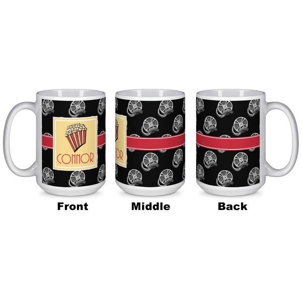 Movie Theater Coffee Mug - 15 oz - White APPROVAL