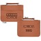Movie Theater Cognac Leatherette Bible Covers - Large Double Sided Apvl