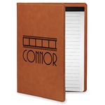 Movie Theater Leatherette Portfolio with Notepad - Small - Single Sided (Personalized)