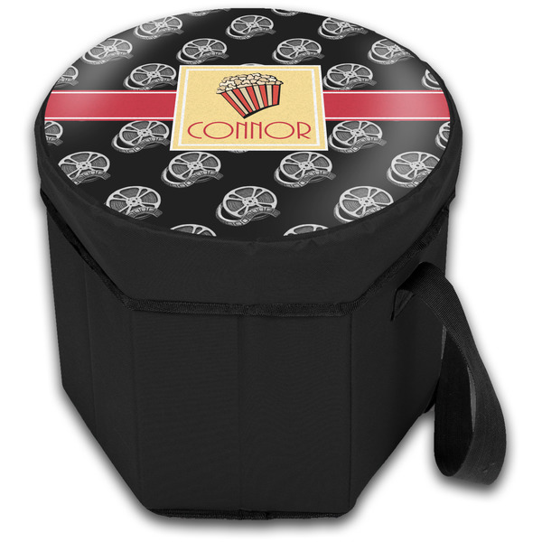 Movie Theater Collapsible Personalized Cooler & Seat (Closed)