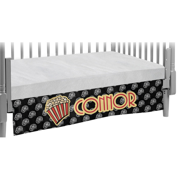 Custom Movie Theater Crib Skirt w/ Name or Text
