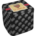 Movie Theater Cube Pouf Ottoman (Personalized)