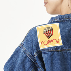 Movie Theater Twill Iron On Patch - Custom Shape (Personalized)