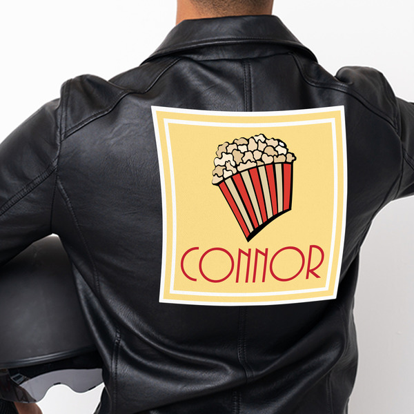 Movie Theater Custom Shape Iron On Patches - XXXL - APPROVAL