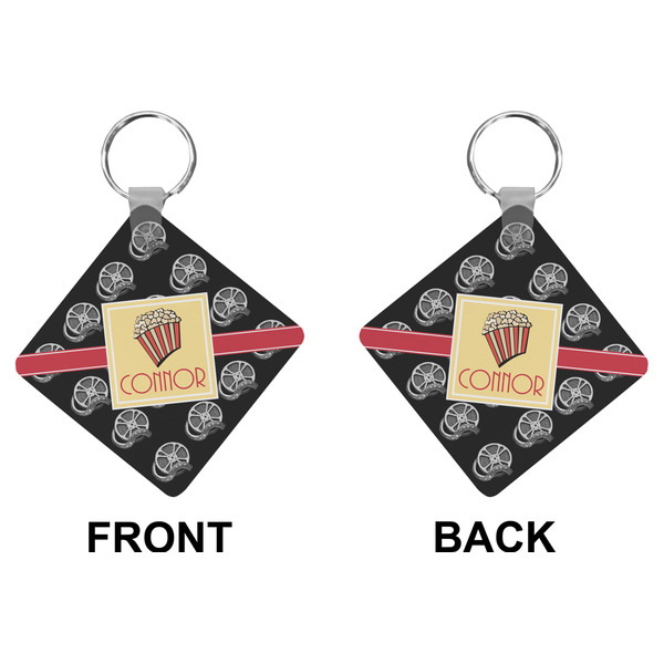 Movie Theater Diamond Keychain (Front + Back)