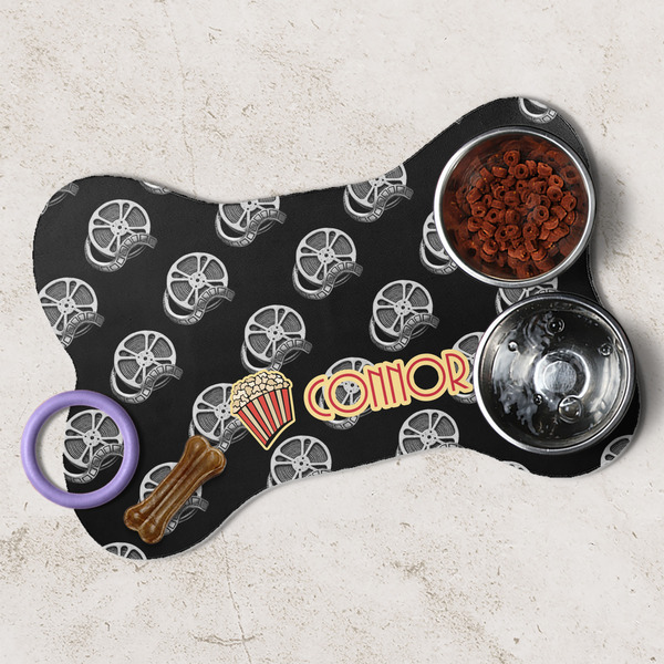 Movie Theater Dog Bone Shaped Mat Lifestyle